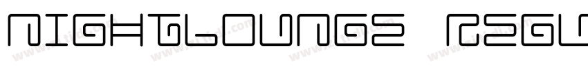 NightLounge Regular字体转换